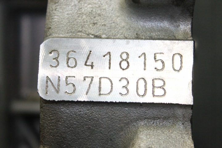 BMW F30 F32 F07 F10 F01 F15 F25 3.5D N57D30B N57 313KM BLOC MOTEUR LIFT