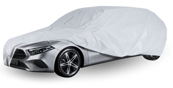 HOUSSE SUR VOITURE BERLINE COMPACTE 405CM 3 WARSTWY PRACTIC BÂCHE PROTECTRICE