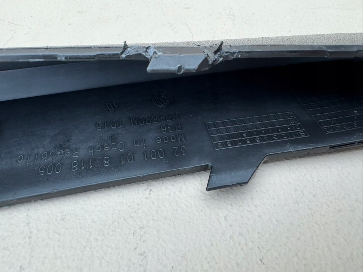 SKODA KODIAQ 1 I 16R- BOUCHON PROTECTION NAROZNIKA PARE-CHOCS GAUCHE 565853793