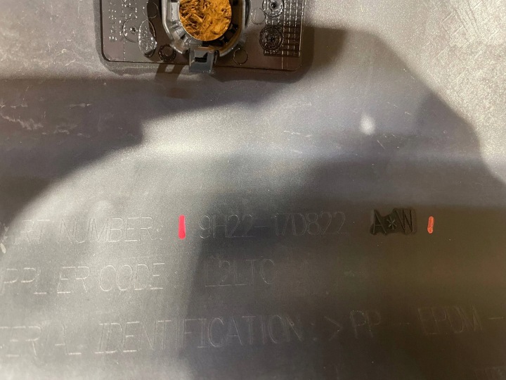 LAND ROVER DISCOVERY IV 4 L319 09-16 PARE-CHOCS ARRIÈRE ARRIÈRE