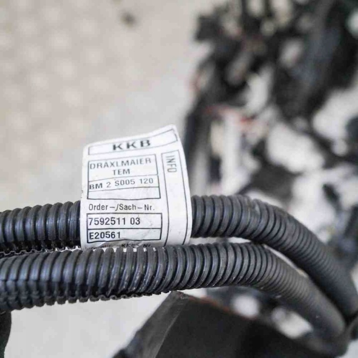 FAISCEAU DE CÂBLES MOTEUR BMW X3 (F25) 7592511 7583755 7585027 2301803 3.0L 225KW 2011