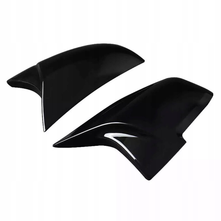 REVÊTEMENTS CHÂSSIS RÉTROVISEURS BMW F20 F22 F30 F31 F32 F36 M-STYLE NOIR BRILLANT