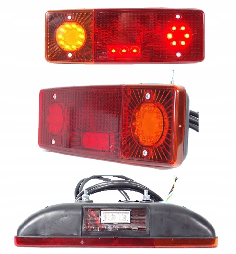 LAMPS REAR LED C360 C385 TRAILER LEFT+RIGHT SET 2ST 