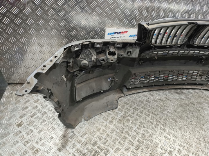 BMW SÉRIE X3 F25 MODULE PARE-CHOCS AVANT AVANT ARGENTÉ