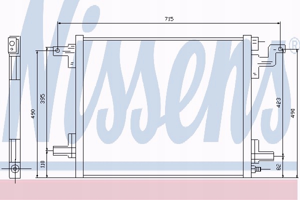 DÉSHYDRATEUR NISSENS 1638300070 A 53320 122003N
