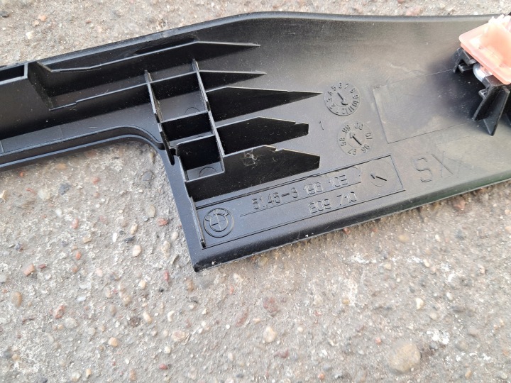 DÉCORS BAGUETTES OZDOBNEJ TABLEAU DE BORD ROZDZIE COCKPIT 8 196 101 BMW E46 CABRIO EUROPE