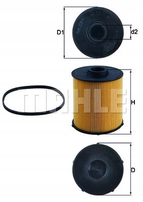 KX 70D KX70D KNECHT FILTRO COMBUSTIBLES MB 