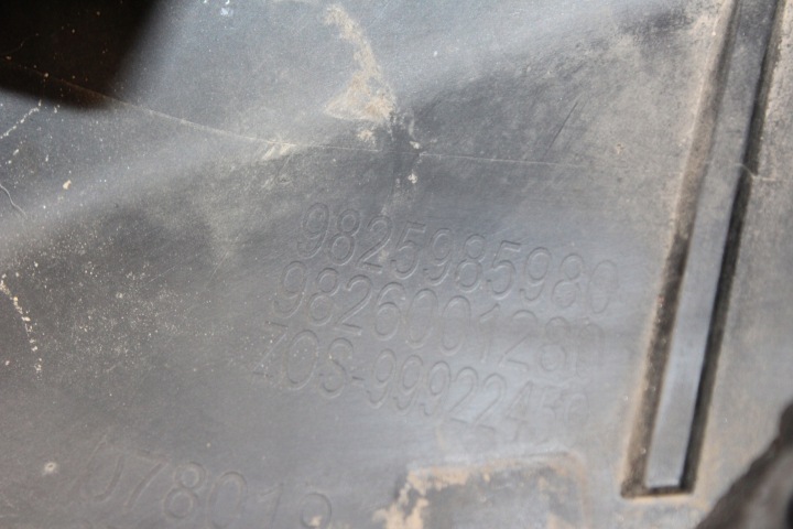 PEUGEOT 2008 II 19- PARE-CHOCS ARRIÈRE ARRIÈRE ARRIÈRE 9825985980 PDC
