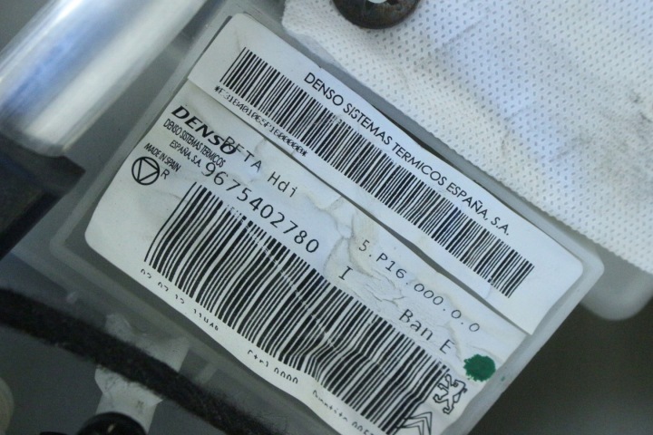 CHAUFFAGE CHÂSSIS CITROEN C4 PICASSO II 9675402780