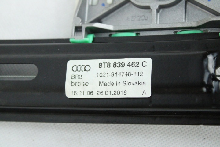 ORIGINAL MÉCANISME PETIT MOTEUR VITRES DROIT ARRIÈRE AUDI A5 8T 8T8839462C