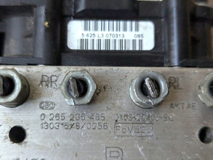 POMPE ABS JAGUAR XF X250 RESTYLAGE 2013 0265951911