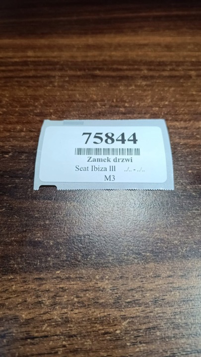 SEAT IBIZA III 3 PORTES SERRURE DE PORTE DROIT 6X1837014C
