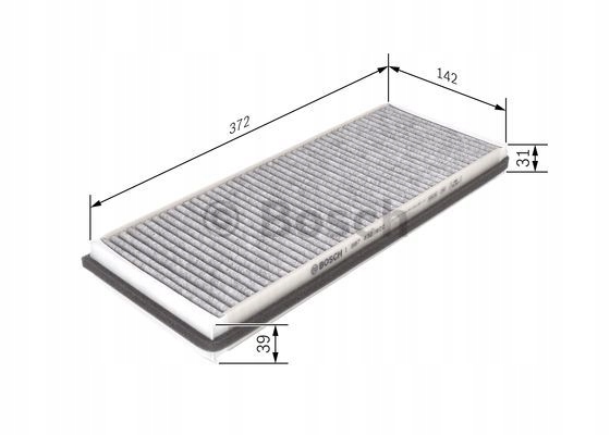 BOSCH 1 987 432 400 FILTRE VENTILATION ESPACES PASAZERSKIEJ