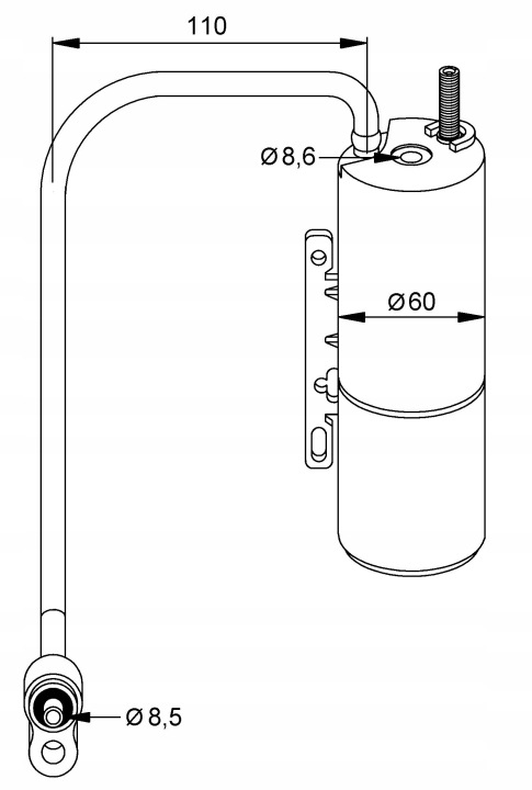 DÉSHYDRATEUR CLIMATISATION 33309 NRF