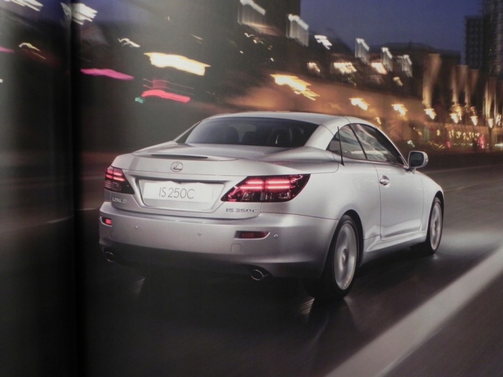 PROSPEKT LEXUS IS 250C CABRIO 2010 R