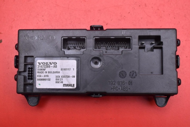 CONTRÔLEUR MODULE CLIMATISATION 31472269 VOLVO S90 2 II 16-20