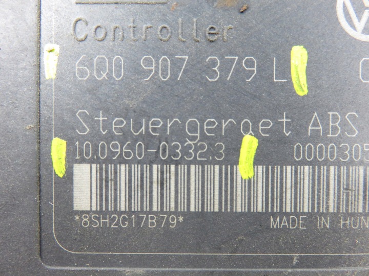 POMPE ABS VW POLO IV 9N 036133062N 10096003323 6Q0614117H
