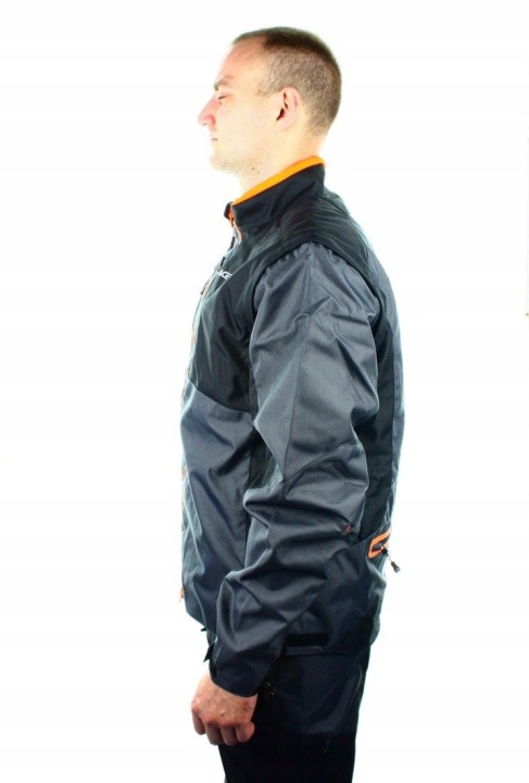 VESTE ENDURO ONE NOIR ORANGE XXL
