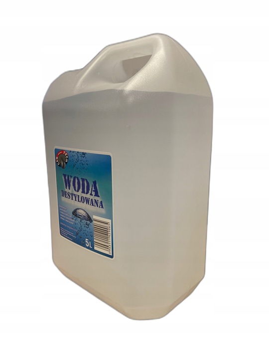 DE AGUA DESTYLOWANA 20L 4X5L CAR-TECH 