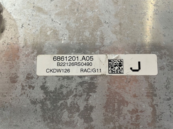 CHÂSSIS ARRIÈRE BMW 5 (G30) 6861201 2.0L DIESEL 140KW 2017