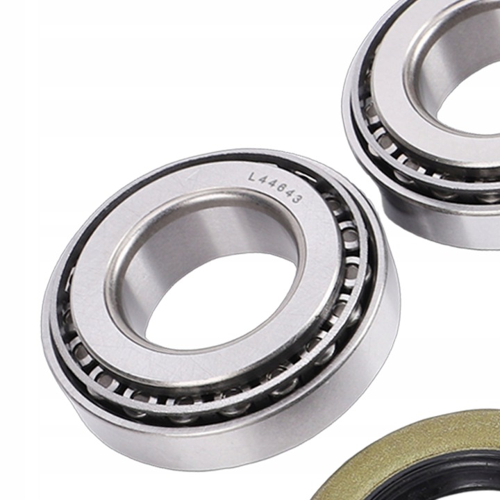 2 ENSEMBLES ZESTAWOW ROULEMENT MOYEUX ROUES REMORQUES L44643 POUR 1-CALOWEJ QX