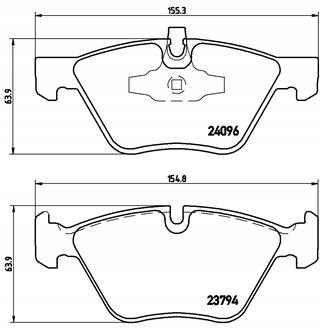 ZAPATAS DE FRENADO BREMBO P 06 040X 