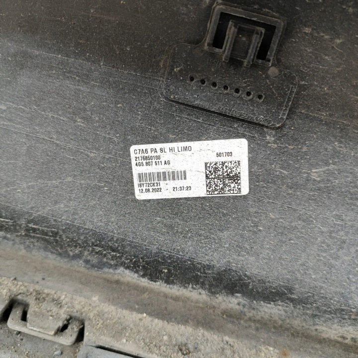 AUDI A6 C7 4G BERLINE S-LINE LIFT 14-18 PARE-CHOCS ARRIÈRE ARRIÈRE 4XPDC