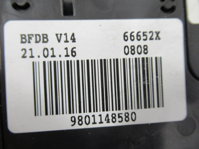CITROEN C3 PICASSO MODULE SERRE-CÂBLE BATTERIE 9801148580