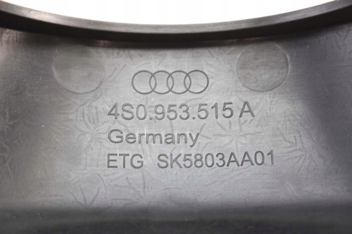 AUDI R8 4S II CHÂSSIS CAOUTCHOUC 4S0953515A 4S0953512 PROTECTION COLONNES 4G C7