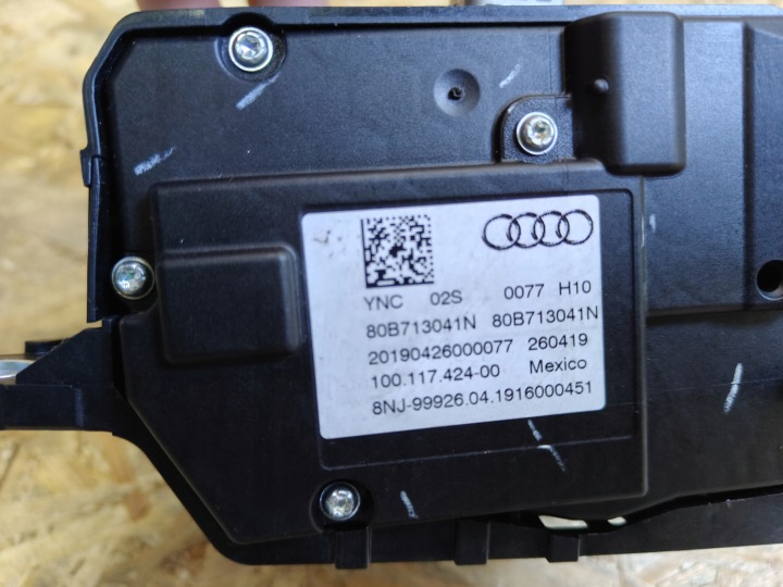 MÉCANISME DE CHANGEMENT DE VITESSES CRIC VITESSE 80B713041N AUDI Q5 II FY 80A 16-20