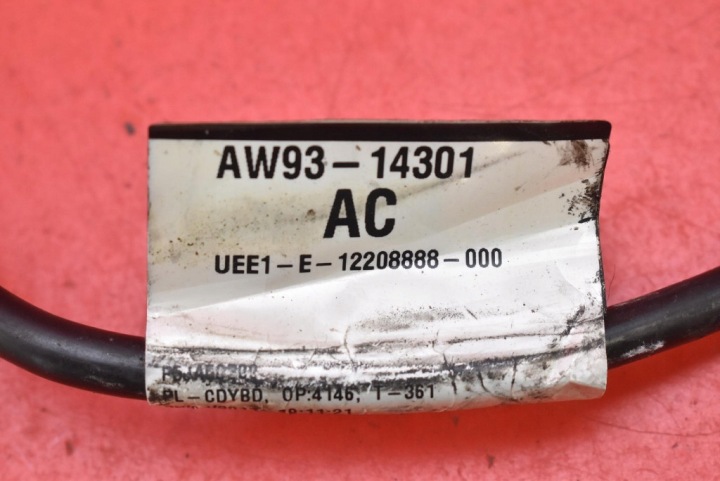 SERRE-CÂBLE NÉGATIVE AW93-14301-AC JAGUAR XJ X351 3.0 TDV6 275 KM 09-15