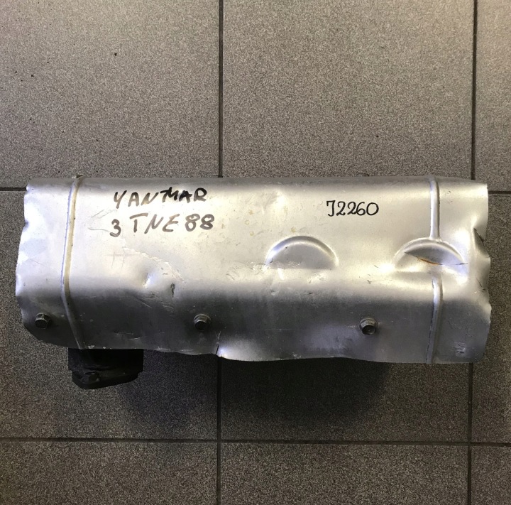 SILENCIEUX ÉCHAPPEMENT YANMAR 3TN 3TNE 3TNE88 KUBOTA PERKINS ISEKI MITSUBISHI