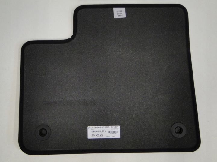 MERCEDES TAPIS DE SOL AMG VELOURS REVÊTEMENT 9F87 GLE C292 292 COUPÉ W166 166