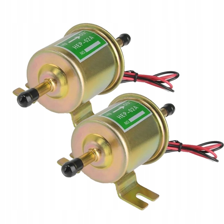 2 CV UNIVERSELLE ÉLECTRIQUE POMPE CARBURANT 12 V HEP-02A