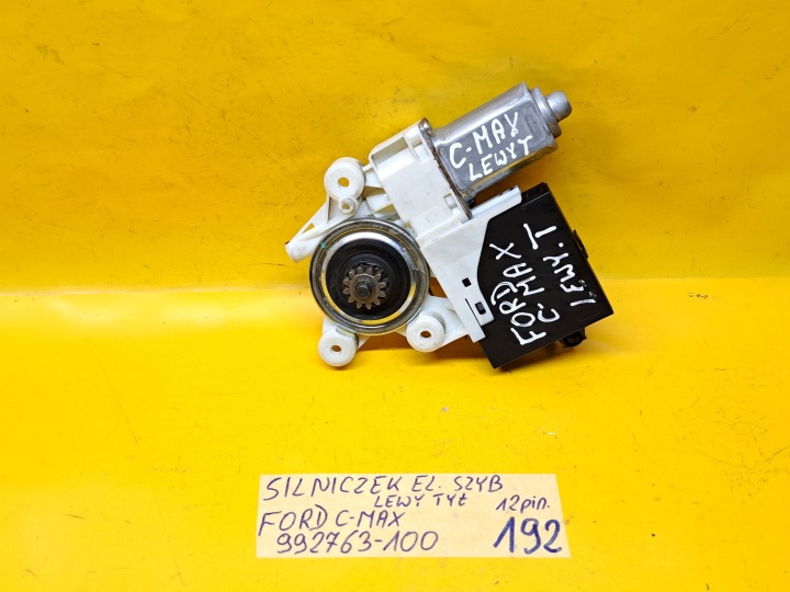 PETIT MOTEUR ÉLECTRIQUE VITRES GAUCHE ARRIÈRE 12PIN FORD C-MAX 992763100