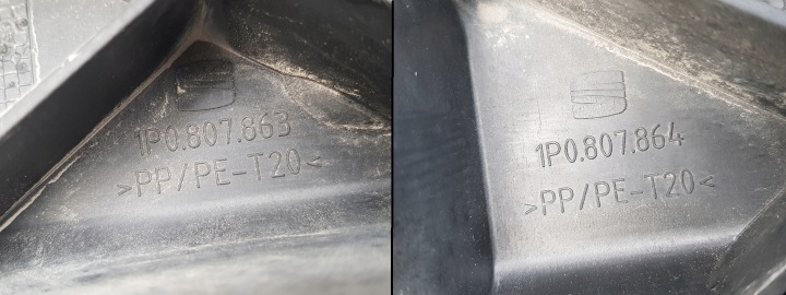 POUTRE ENSEMBLE SLIZGOW PARE-CHOCS ARRIÈRE SEAT LEON II 2 2005-2012