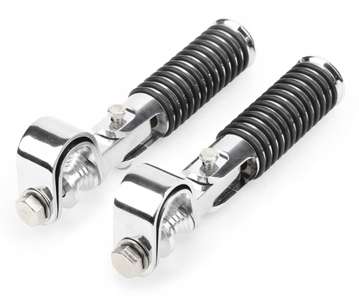 SPACEROWKI PODNOZKI MOTOCYCLETTE PLIANT HARLEY CHROME SUR ARCEAU 25MM 32MM