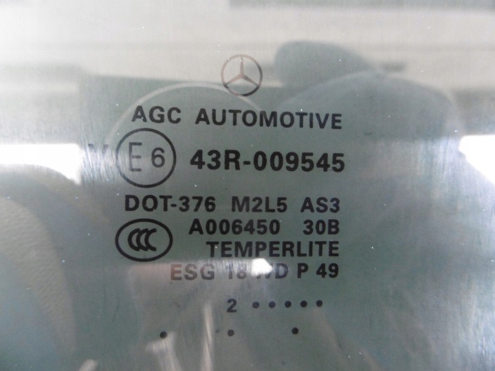 VITRE DE PORTIÈRE DROIT ARRIÈRE ARRIÈRE MERCEDES ML W166
