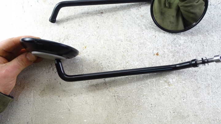 P635 TRIUMPH BONNEVILLE T100 T120 SCRAMBLER RÉTROVISEUR DROIT GAUCHE RÉTROVISEURS