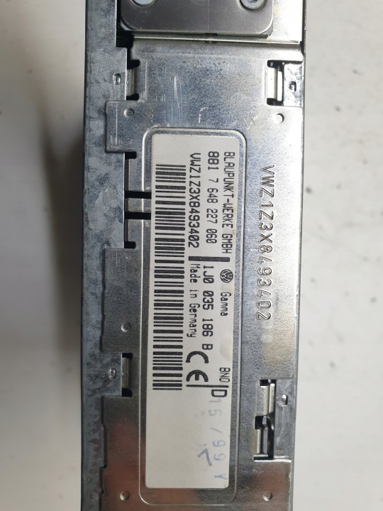RADIO VW GAMMA VW PASSAT B5 1J0035186B