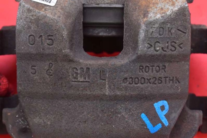 ÉTRIER DE FREIN DE FREIN GAUCHE AVANT 39031262 OPEL ASTRA 5 V K 1.6 T 200 KM 15-20