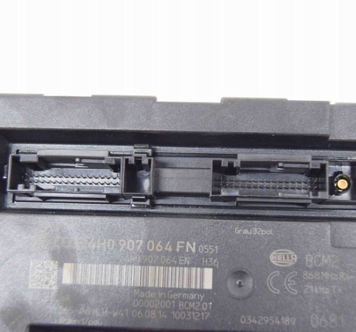 MODULE CONFORT AUDI A6 AVANT (4G5, C7, 4GD) 4H0907064EN 12052703 2.0L 140KW