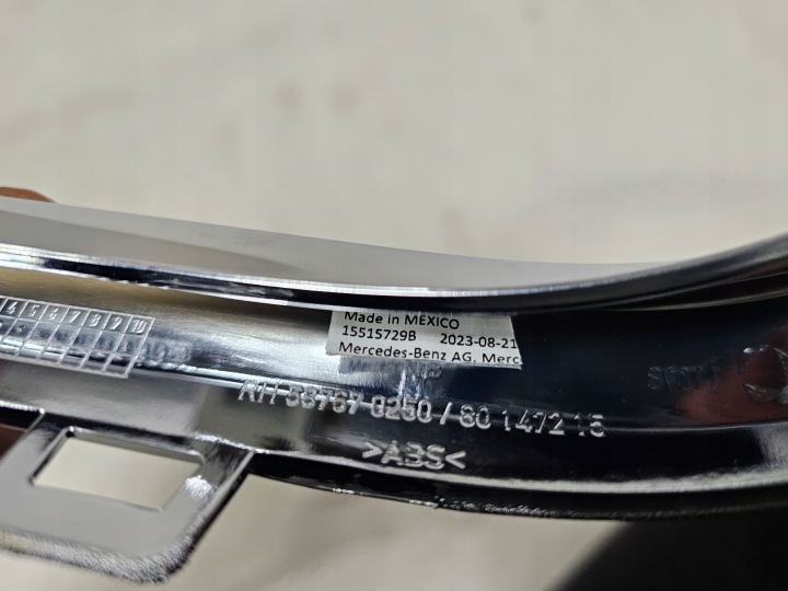 EMBOUT ÉCHAPPEMENT CHROME GAUCHE MERCEDES GLE W167 NEUF