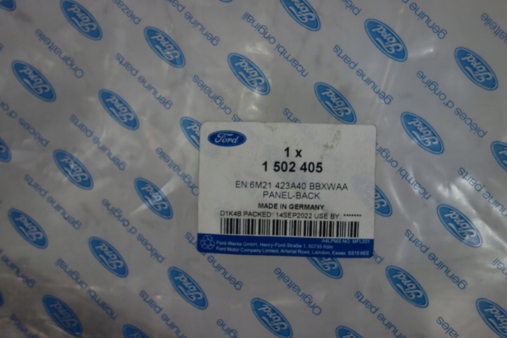 FORD GALAXY MK2 2006- MOULURE CACHE COUVERCLES DE COFFRE COUVERCLES DE COFFRE NEUF OE 6M21-423A40-B