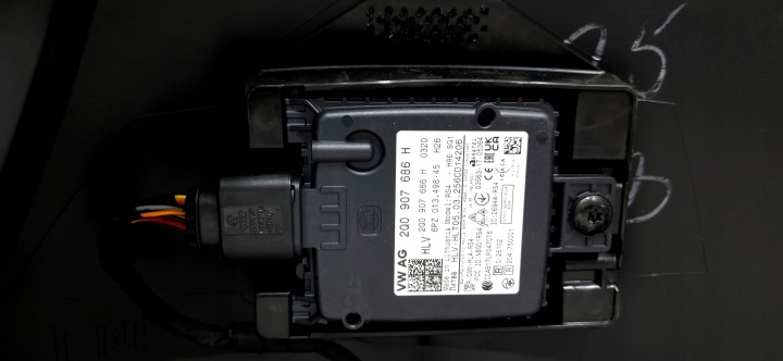 PARE-CHOCS ARRIÈRE ARRIÈRE PDC ASSISTANT VW T7 MULTIVAN CARAVELLE 7T 7T0807421K LC9X