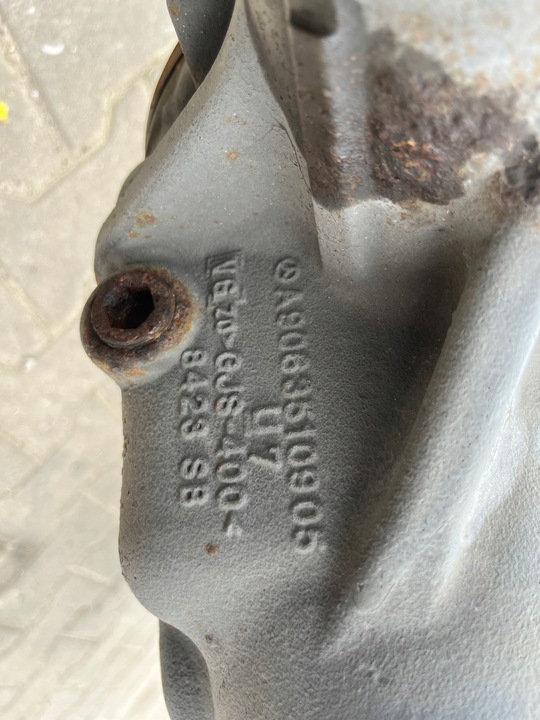 MERCEDES SPRINTER W907 907 AXLE DIFFERENTIAL DIFFERENTIAL CALIPER SIDE MEMBER REAR 