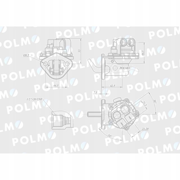POMPE ALIMENTAIRE 0011245U91 POLMO