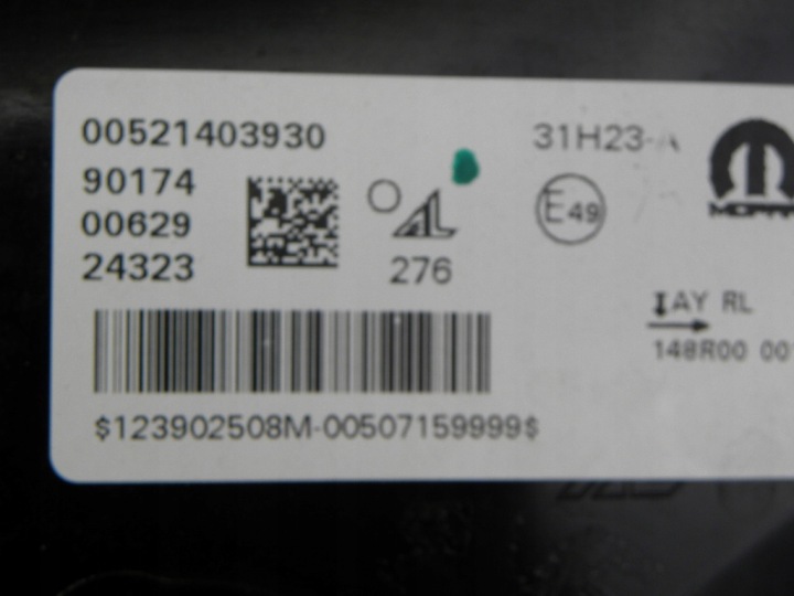FIAT 500 II 2 FEUX LED VERS CONDUITE DANS DZIEN