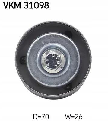 SKF VKM 31098 GALET ZWROTNA COURROIE MULTIFONCTIONNEL