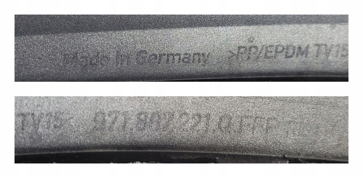 PARE-CHOCS AVANT AVANT PORSCHE PANAMERA II GTS 2016- 971807690B 971807541Q